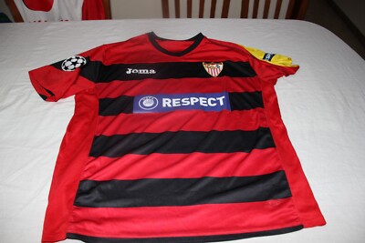 Maillot Officiel Sevilla FC Joma - Taille L - Dorsal 16 Moises - Andalucia