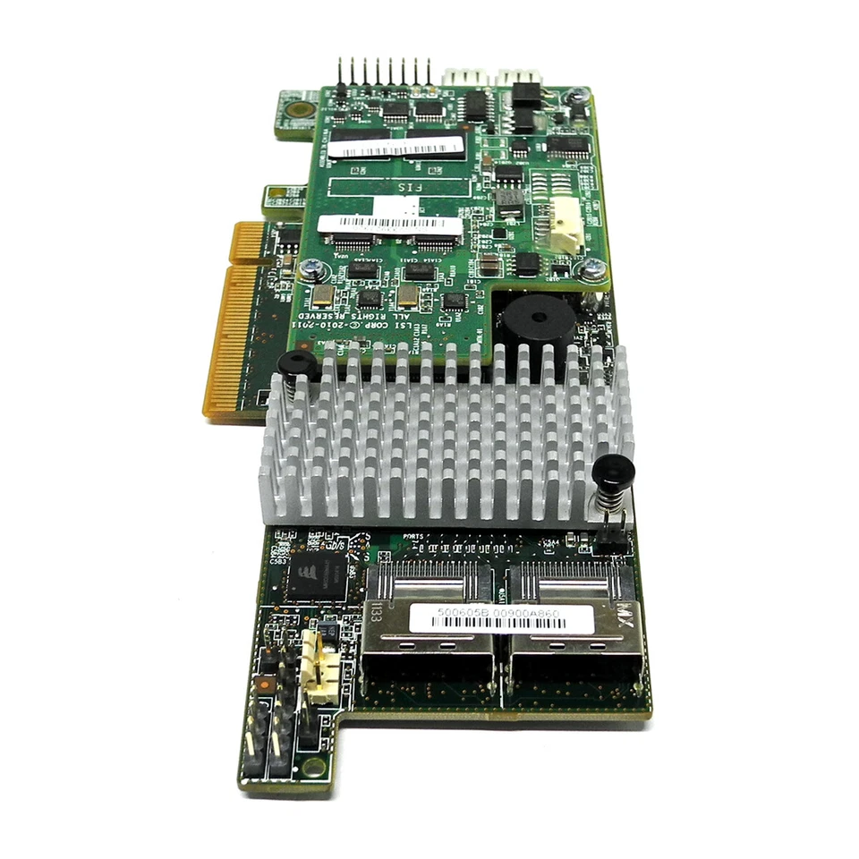 Controller RAID LSI MR SAS 9266-8i Dual Port 6Gb PCIe x8 SAS/SATA L3-25413-16B - Immagine 3 di 3