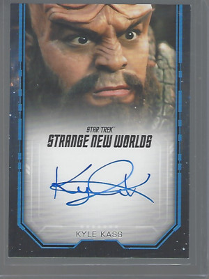 Star Trek Strange New Worlds Season 2 Kyle Kass (Bordered) Autograph
