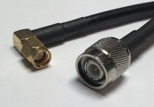 SMA Male Angle to TNC Male 10 Feet RFC195 Coax Cable High Quality Fast Ship USA