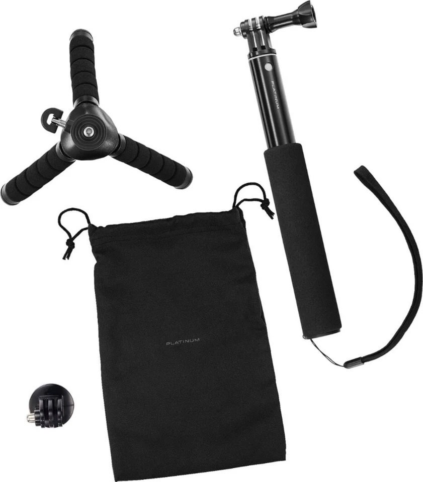 NEW Platinum PT-GPOTGK21 On-The-Go Accessory Kit for GoPro Action Cameras - Image 3 of 4