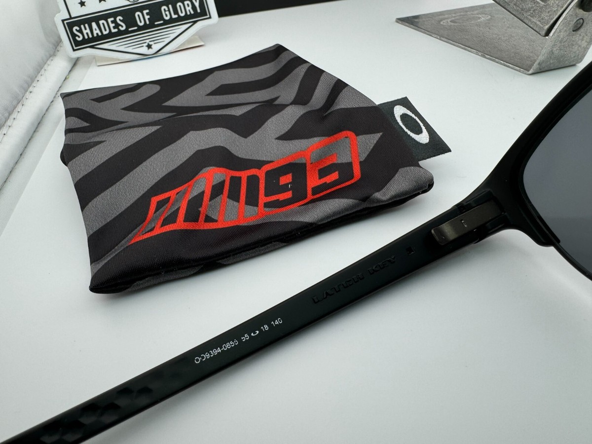 OAKLEY LATCH KEY L MATTE BLACK PRIZM BLACK MARC MARQUEZ SUNGLASSES