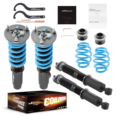 maXpeedingrods Gewindefahrwerk Dämpfung Einstellbar for BMW 3er E46 330i 98-05