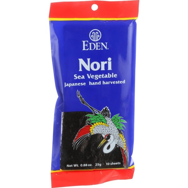 Eden Foods Nori Sushi Clvtd 10sheets PartNo 374744 by Eden Foods Pack
