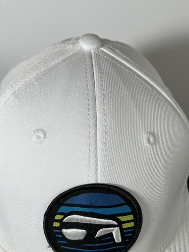 TaylorMade 2021 Irons Week Launch Hat (White, SIM2/P790) Tour Issue Cap - Picture 6 of 8