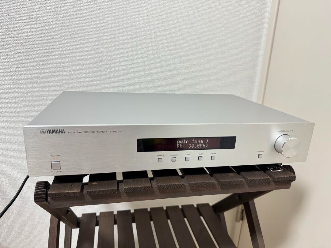 USED YAMAHA T-S500 Audio Tuner Silver AC100V | eBay