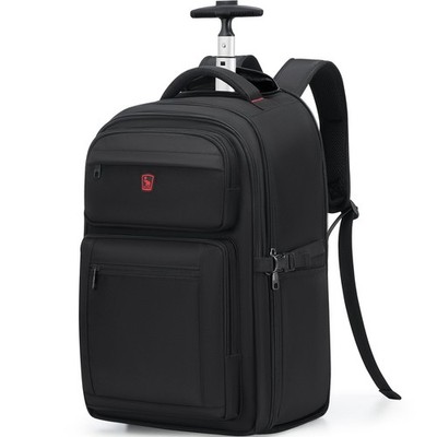 Rolling Backpack, Travel Backpack with Wheels, 17 Inch Laptop Roller Backpack...
