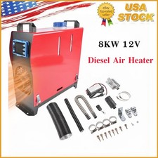 8kw Diesel Air Heater 12v24v App Bluetooth 110v Ac Adapter For Car Rv Indoors 8kw Diesel Air Heater 12v24v App Bluetooth 110v Ac Adapter For Car Rv Indoors