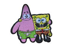 SpongeBob SquarePants  Patrick Star - Best Friends - Embroidered Iron-On Patch