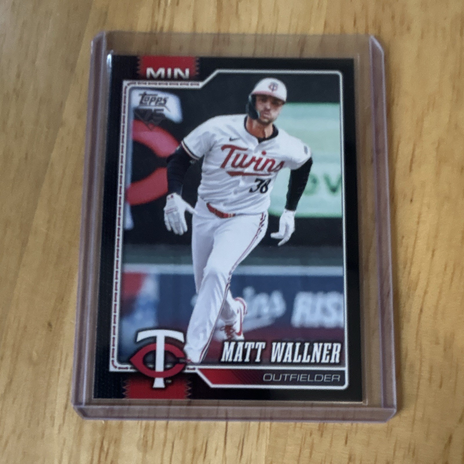 2026 Topps Series 2 Twins Matt Wallner Black /75 #426