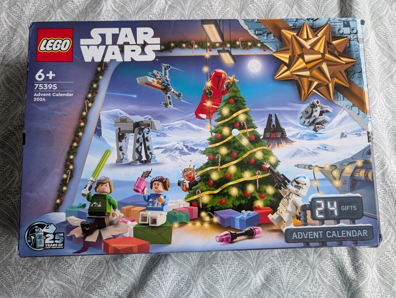 Lego Star Wars 2024 Advent Calendar 75395 in box unopened daily packages