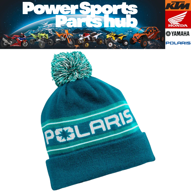 帽子 GOR / BEANIE / ACRYLIC NEW GENUINE POLARIS SWITCHBACK BEANIE TEAL ONE SIZE UNISEX ACRYLIC