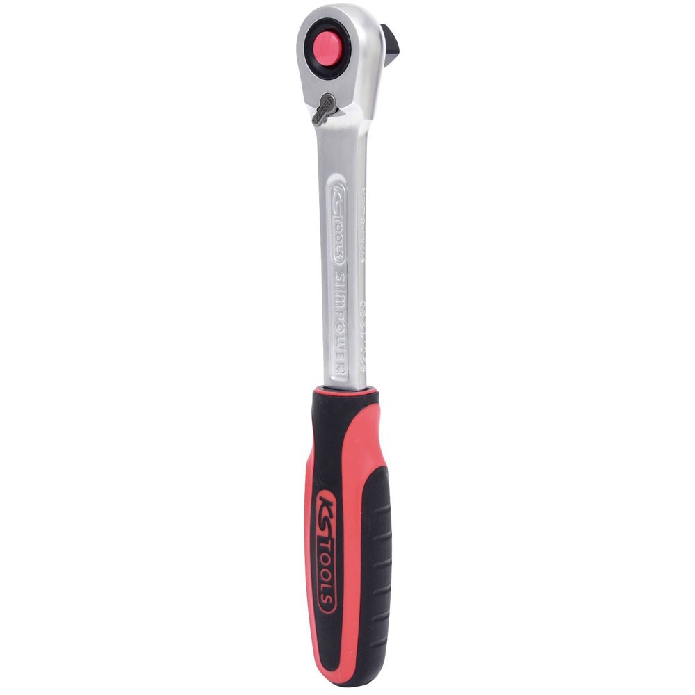 KS Tools 1/2"" Slimpower Reversible Ratchet, 72 Teeth