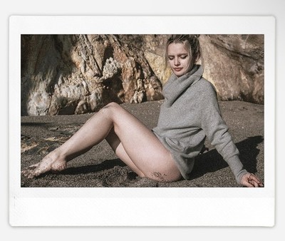 Art model Bradley Instax Wide Instant Film Print