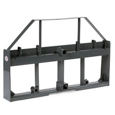 Titan Attachments Usa Made Standard Series Pallet Fork Frame Attachment, Grey