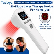 650nm 808nm 20Diodes Cold Laser Treatment for Back Arthritis Pain Sport Injuries