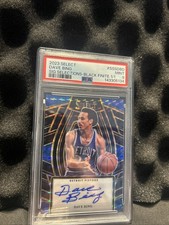 2023-24 Panini Select -Signature Selections Dave Bing Black Finite 1/1 #SSS-DBD