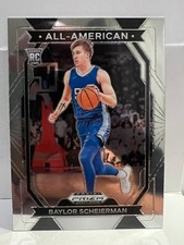 Baylor Scheierman 2024 Prizm Draft Picks Panini Rookie RC No. 11 All American