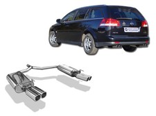  Duplex Sportauspuff Opel Vectra C Caravan 2x...