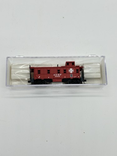 Vintage A.T.&S.F. Caboose escala N #35633 Santa Fe #1608 | Condition: New