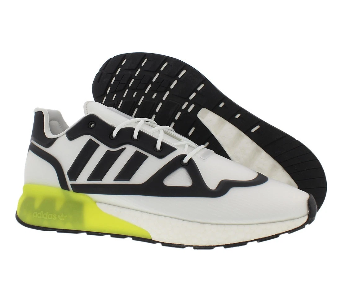 Adidas ZX 2K Boost Futureshell White Acid Yellow for sale | eBay