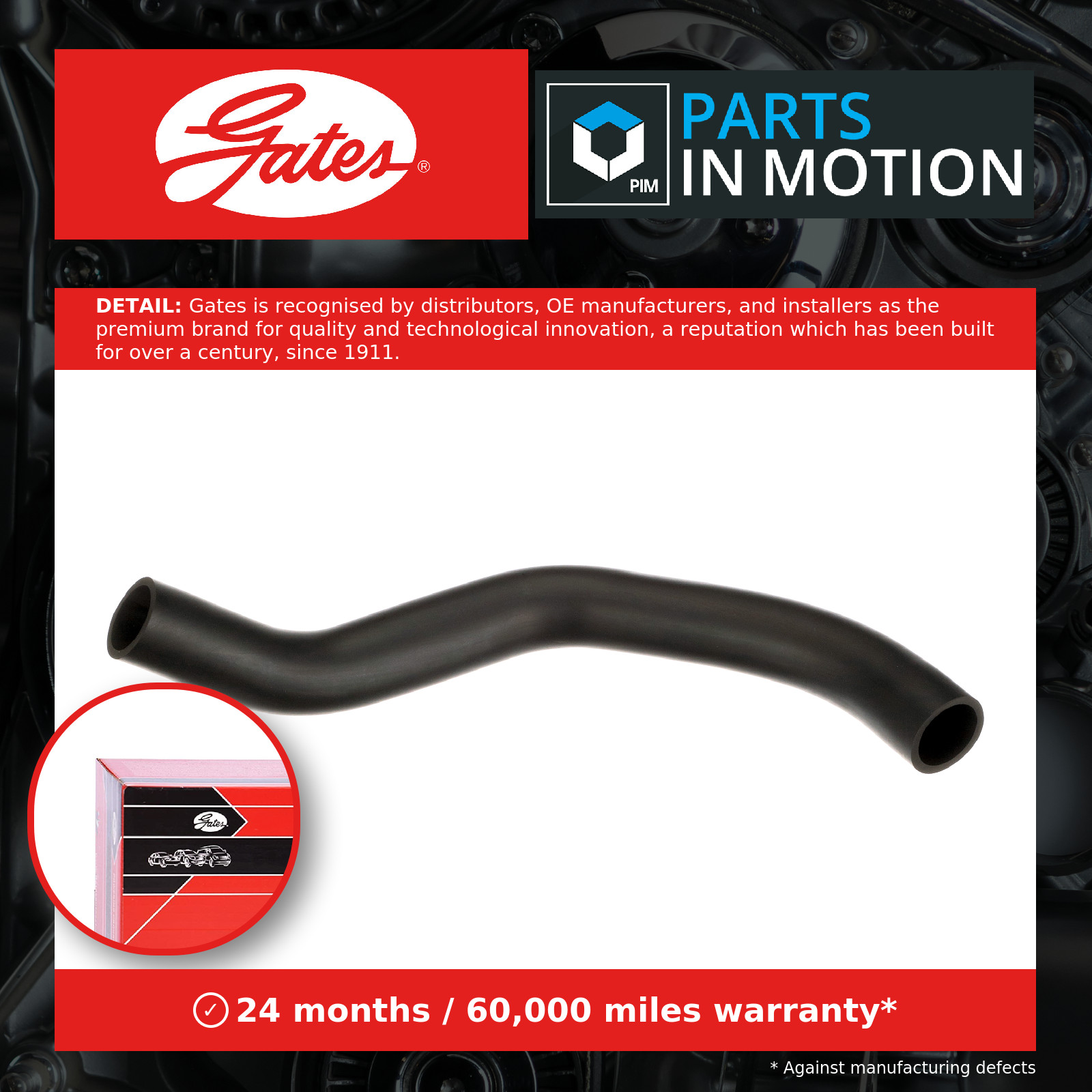4x ✅Fits GATES GATEMH597 Hose, crankcase ventilation GATEMH597 Crank ⭐UK Seller⭐ - Image 11