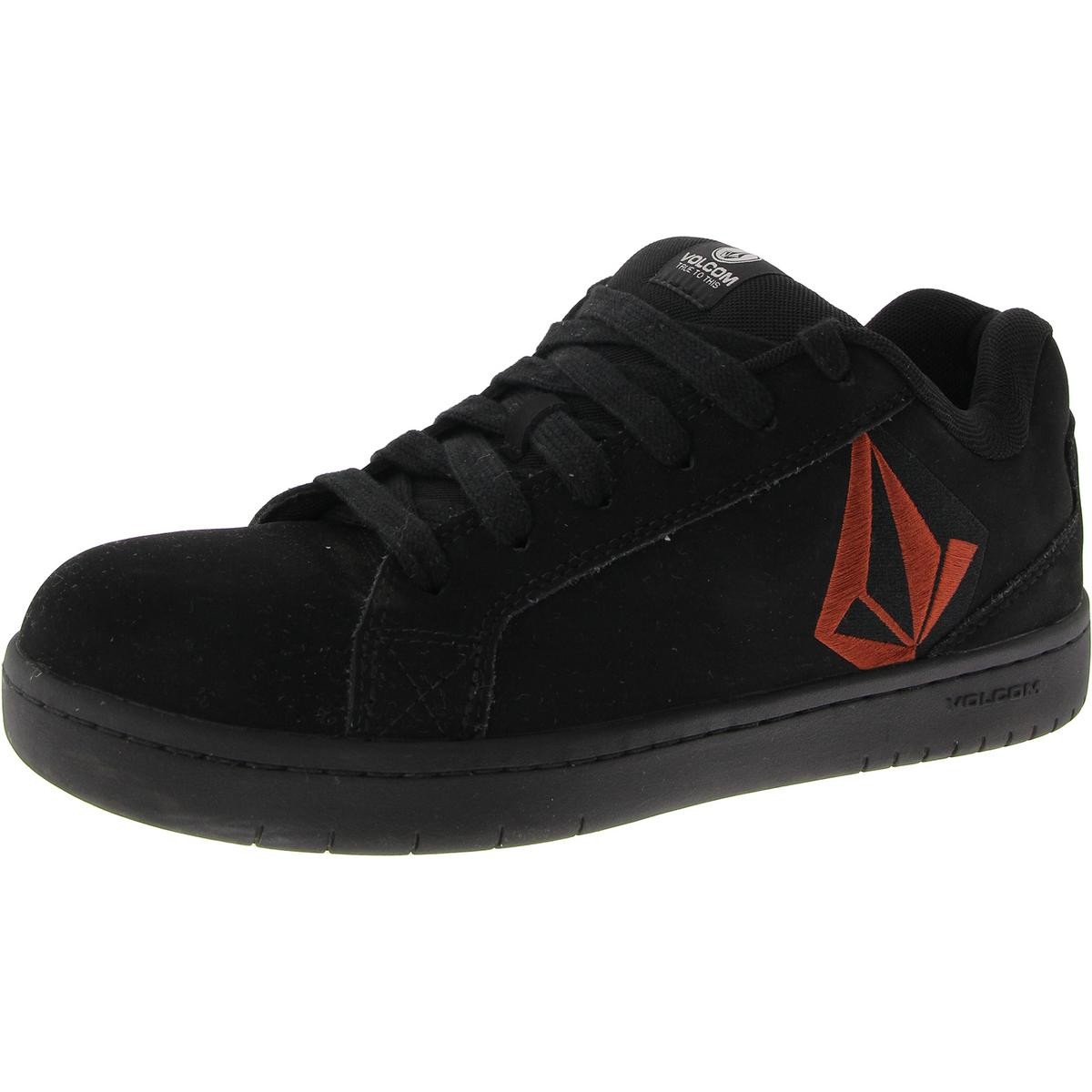 Мужская рабочая и защитная обувь Volcom из черного нубука Stone 9 Wide E BHFO 6439 6290₽
