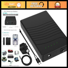 12V Rechargeable Power Bank 3000mAh Lithium-ion Battery Pack for LED Lights, CCT