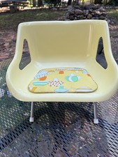 VTG Toddler Booster Seat with Mushroom Pattern Adjustable