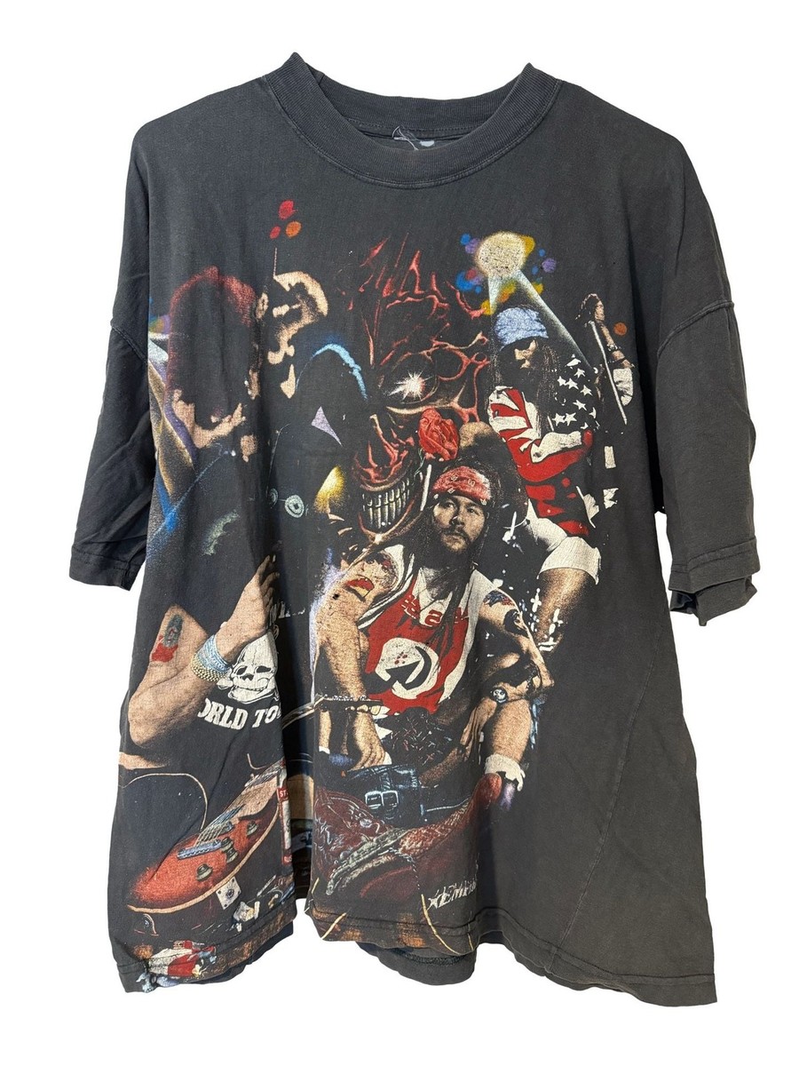 Vintage Guns N Roses T-Shirt 90s Euro Sz L | eBay
