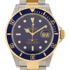 Rolex Authentic Rolex Submariner Date 16613 SSxYG Mechanical Automatic K-serial #2...