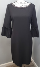 Karl Lagerfeld Paris Sheath Dress Women 8 Bla...