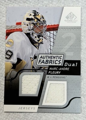 Upper Deck 2008-09 SP Game Used Authentic Fabrics Dual Fleury #AF-MF