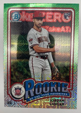 2024 Bowman Chrome Mega Mojo Refractor Jordan Lawlar RC ROY-7 Diamondbacks