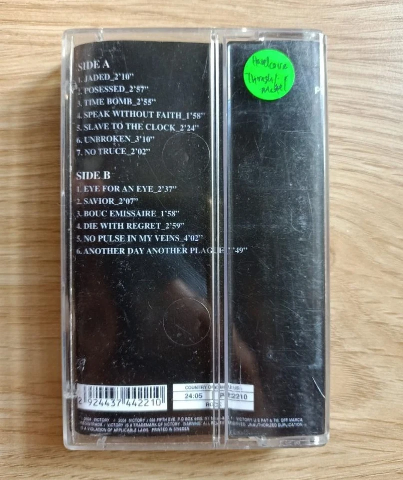 A Perfect Murder : Unbroken ( Cassette Tape ) - Image 2 of 4