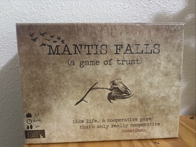 New Mantis Falls (A Game of Trust) Board Game Distant Rabbit Games 2021 - Sealed