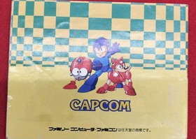 CAPCOM Famicom Soft Rockman 4 New Ambitions!! Used