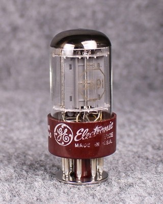 (1) NOS/NIB RCA 5691 6SL7 Special Red Black Plate Tube ~ TESTS STRONG!