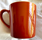 Harley-Davidson Orange Black Coffee Mug Handle Museum Milwaukee , Wisconsin — photo 8