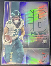 NFL Cooper DeJean 2025 Topps Signature Class Chrome Variation 002/100 Eagles RC