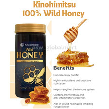 Kinohimitsu Wild Honey Madu Tualang (500 g) 100 % natural de la selva tropical - Halal