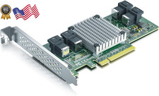 PCIe Switch Adapter for U.2 SSD PEX Controller , PCIe X8 to 4 SAS SFF-8643