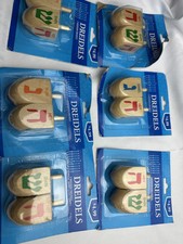 12 LARGE WOOD DREIDELS Jewish Holiday Gift Hanukkah Chanukah Dreidel Game Rules
