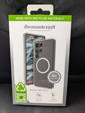 Dbramante1928 Iceland Pro Qi2 Kickstand Clear Case - Galaxy S25 Ultra - Black