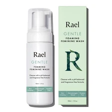 Rael Feminine Wash, Gentle Foaming Cleansing Wash pH Balanced (1 Pack)