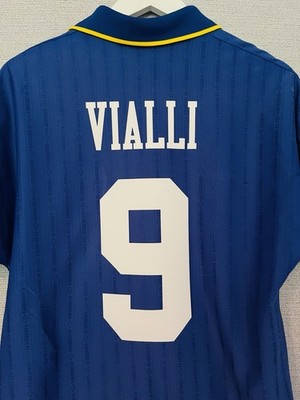 Chelsea Home Football Shirt Vialli Medium 1995-97 Original Soccer