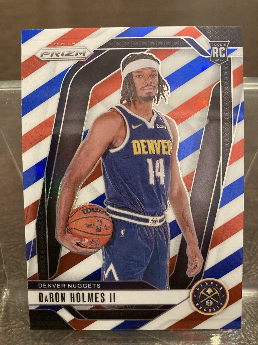 2024-25 Panini Prizm DaRon Holmes II Red White Blue Prizm Rookie