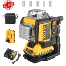 DeWalt DW089LG 12V Green Line 3 x 360 Laser Level Laser Battery + Charger