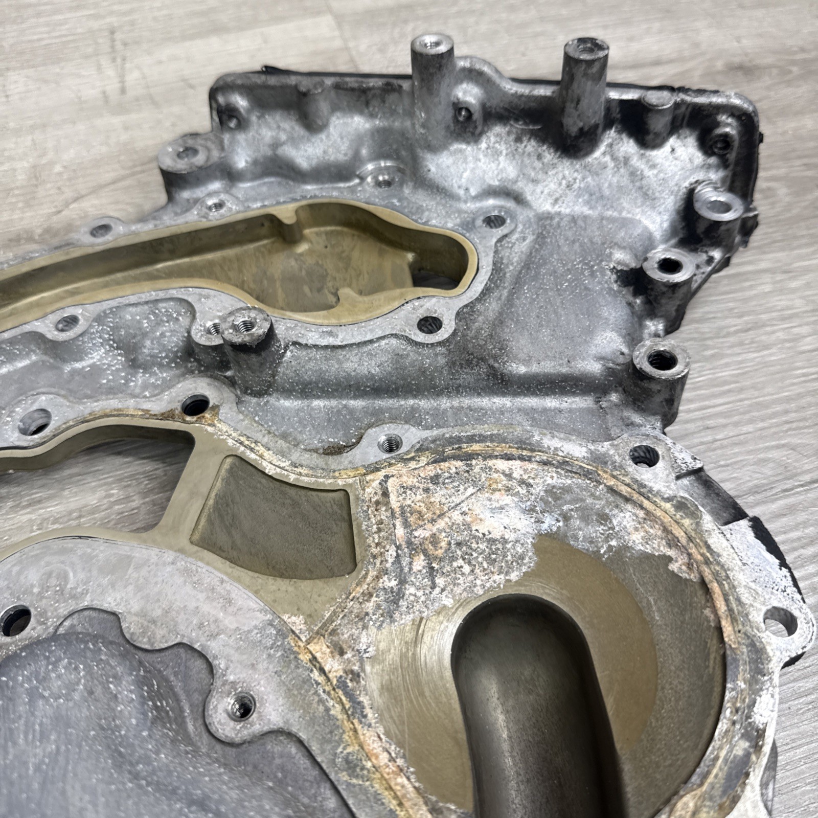 ✅ 2014-2017 MASERATI GHIBLI 3.0L V6 ENGINE MOTOR TIMING CHAIN COVER PLATE