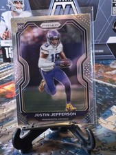 2020 Panini Prizm Justin Jefferson Rookie Card No.398 Minnesota Vikings RC. rookie card picture